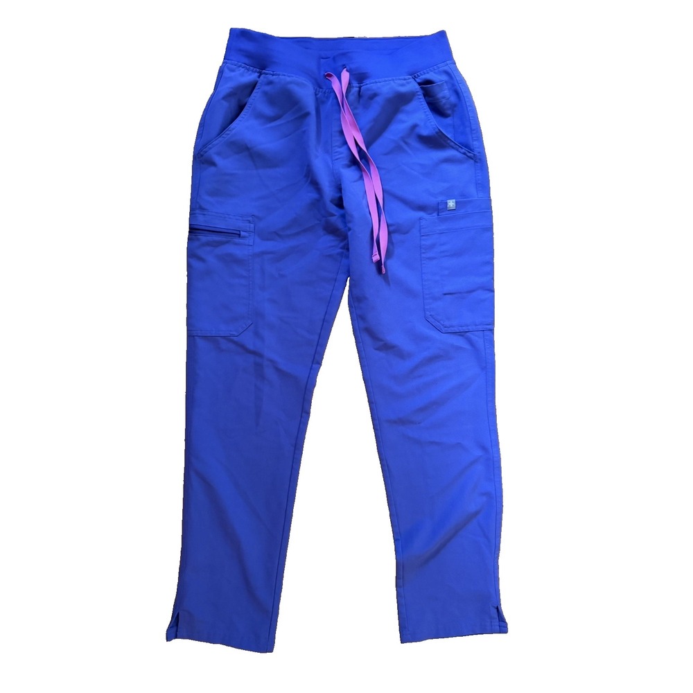 Figs Women's Size Small Amethyst Purple Yola High Rise Slim Scrub Pants